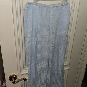 Zara Blue Pajama Pants